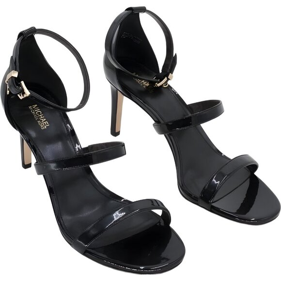 Michael Kors Koda Sandal Black Strappy Heel Women's US 9.5 - Picture 4 of 6